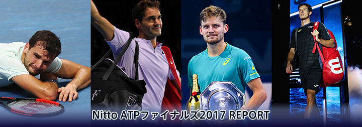 フェデラー　2017年　ATPファイナルズ　ウェア　S フェデラー 2017年 ATPファイナルズ ウェア S Nitto ATP