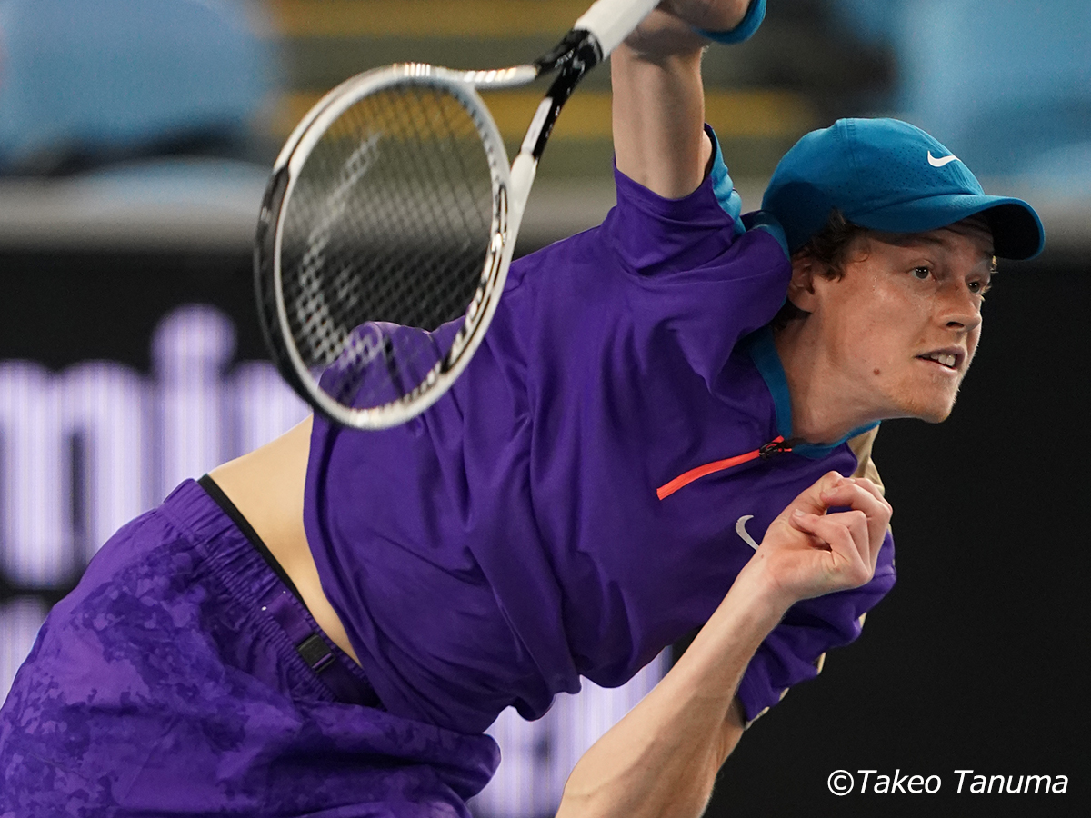 成長著しい19歳のシナーが語るトップに行くために必要なこととは？