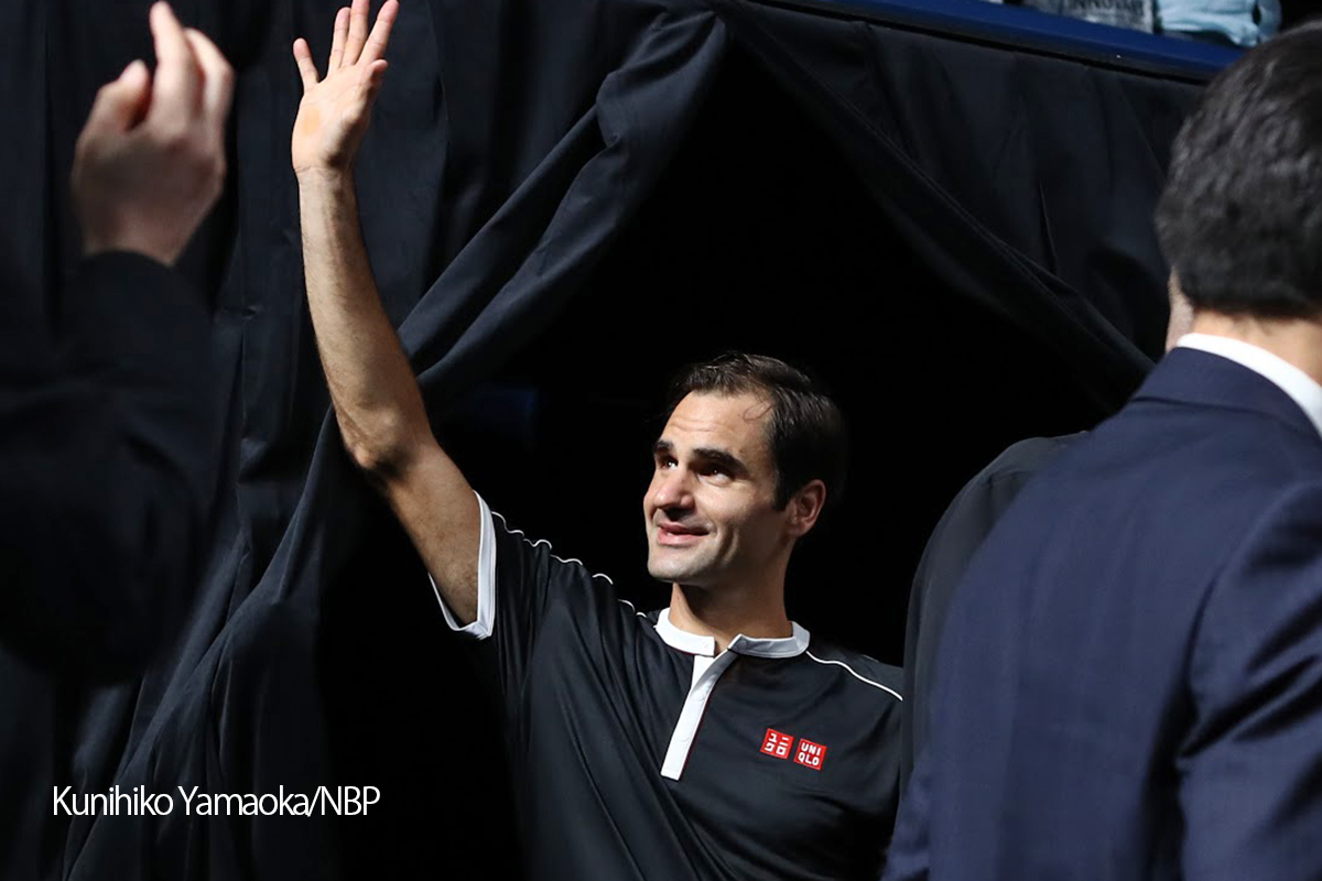 フェデラー　記念　スイスミント公式　最終放出 ツアー復帰のフェデラーが、再度トレーニングに戻るためドバイ大会欠場