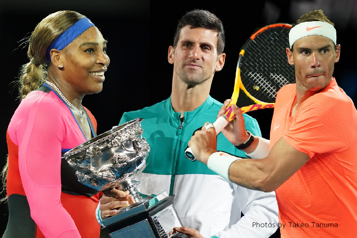 錦織圭は13位に 30歳以上対象の21年のポイントランキングtopを集計