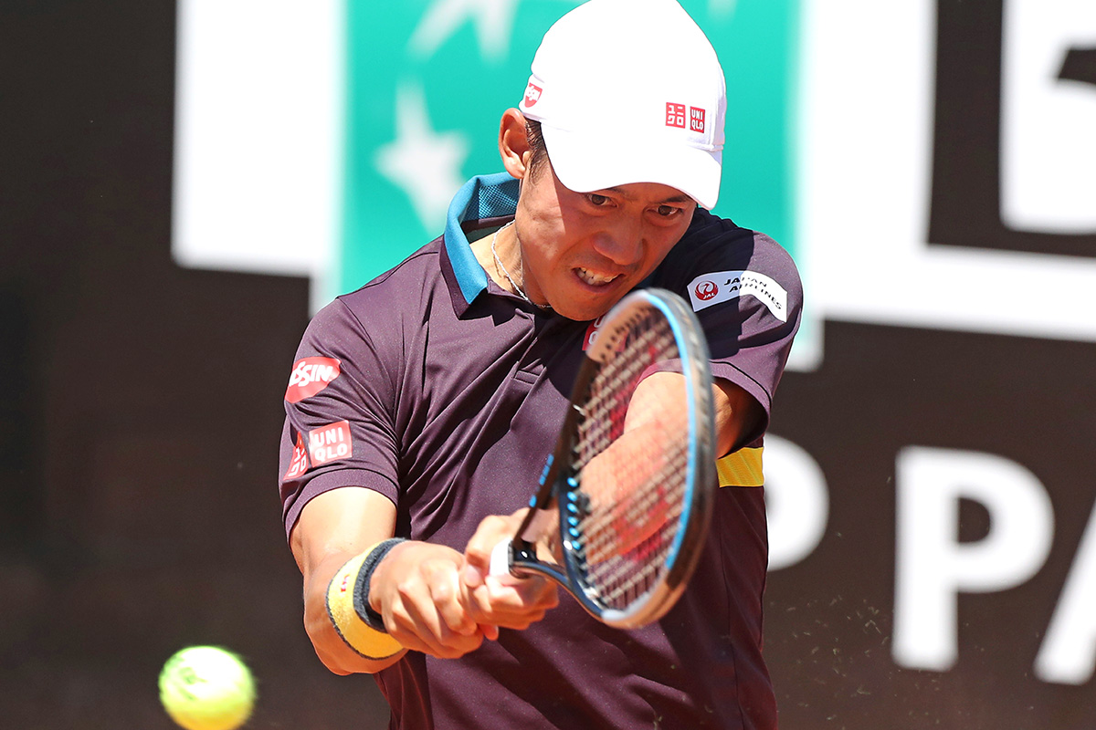 錦織圭 連戦に 第3試合でカレーニョ ブスタと対戦 イタリア国際