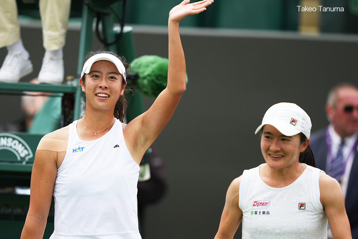青山修子 柴原瑛菜ペアの準決勝は21時から 男子準決勝も必見 大会11日目の見どころ ウィンブルドン 青山修子 柴原瑛菜ペアの準決勝は21時から 男子準決勝も必見 大会11日目の見どころ ウィンブルドン