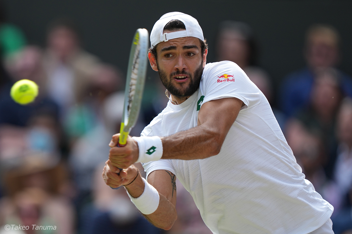 ベレッティーニ、初のグランドスラム決勝で敗戦も「僕のレベルが上がっ