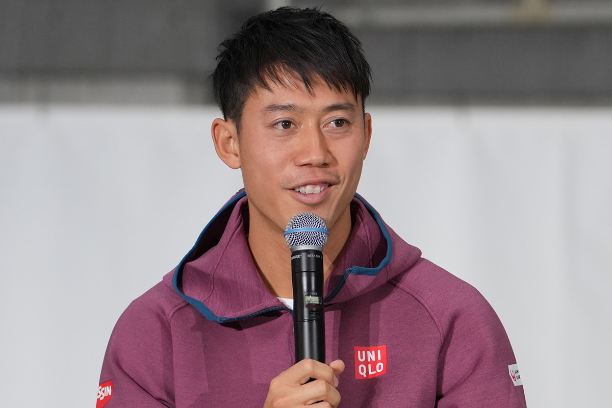 錦織圭 一問一答 まだまだできると思っている とスポンサーイベントで語る