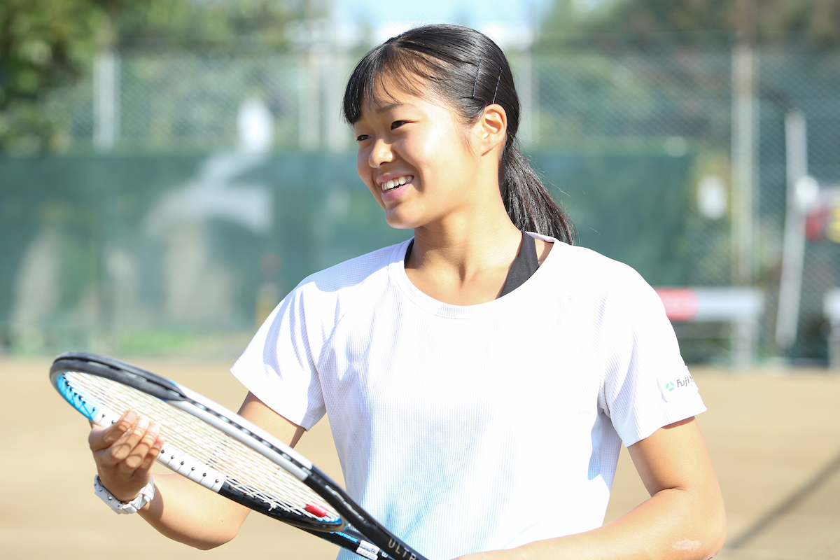 園部八奏選手にインタビュー 170cmの高さと左利きを生かした攻撃的な