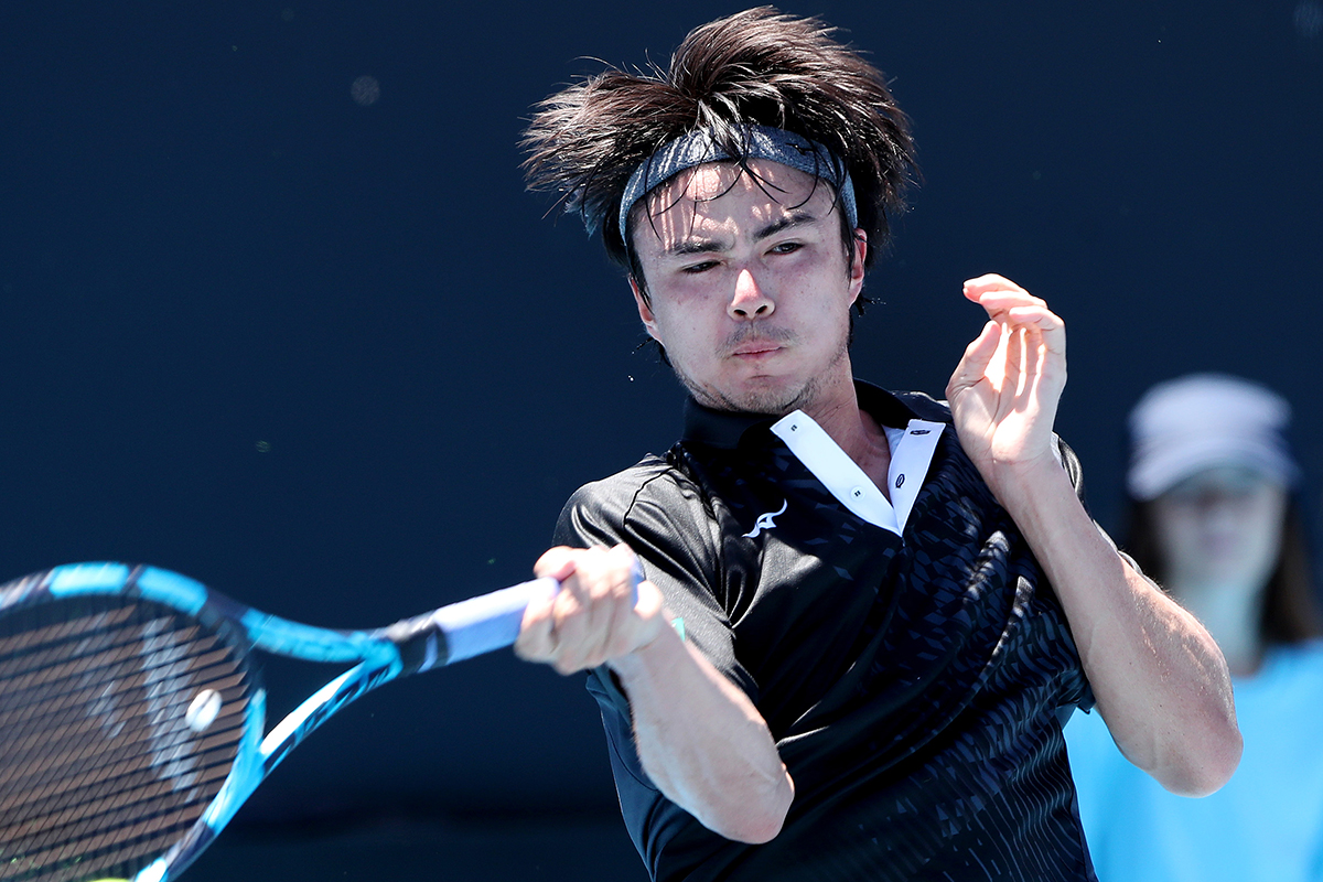 ダニエル ダニエル太郎が快勝で初戦突破。サービスブレーク許さず [全豪オープン