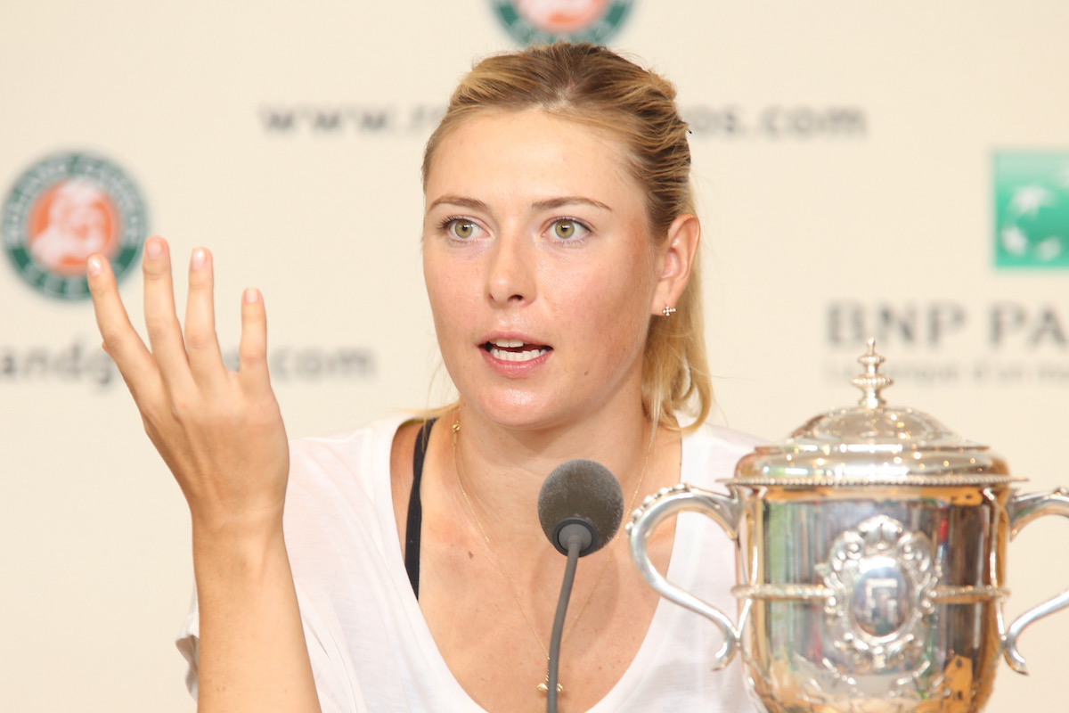 シャラポワが教える！ 自分よりいいプレーヤーに勝つために必要なもの