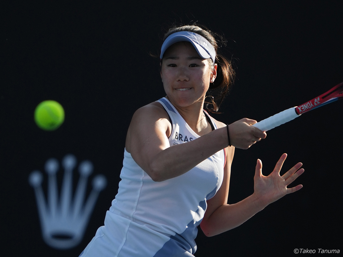 日比野菜緒／ロソルスカ、アメリカペアに逆転勝利で2回戦へ[全豪オープン]