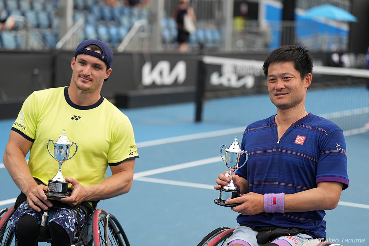 国枝慎吾、全豪ダブルスで7年ぶりの優勝にあと一歩届かず。イギリス