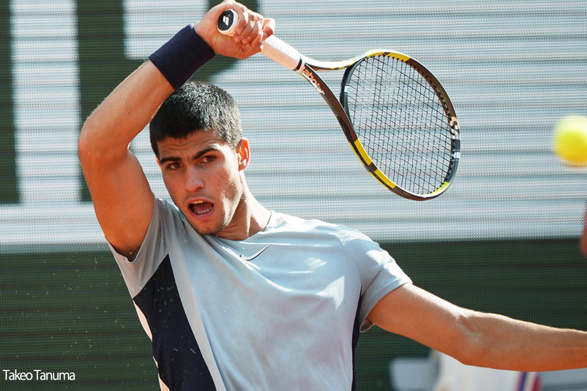 19歳アルカラス、準々決勝敗退も「次のグランドスラムでは優勝やベスト