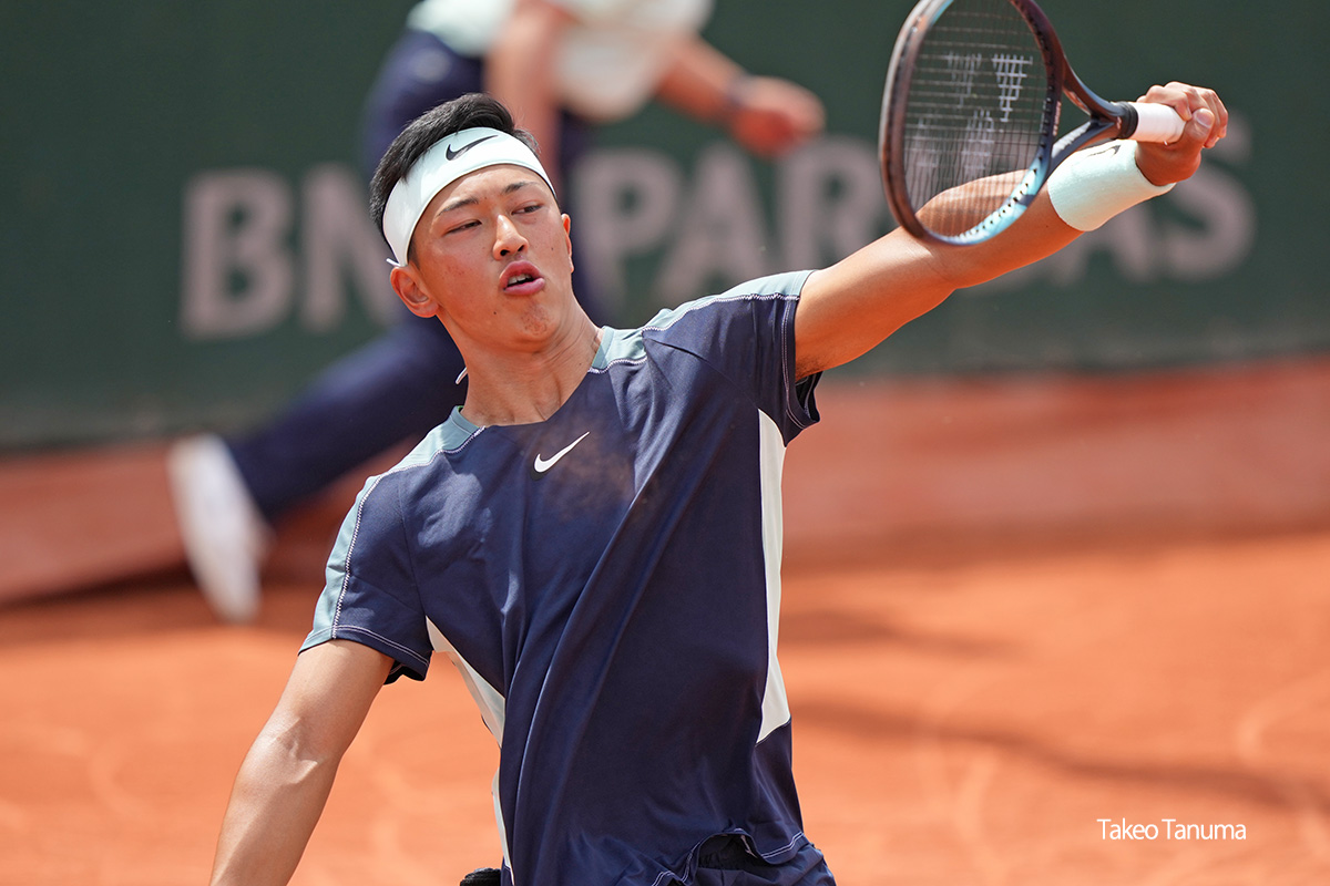 小田凱人、2試合連続でストレート勝ち、準決勝では国枝慎吾と対戦 [全