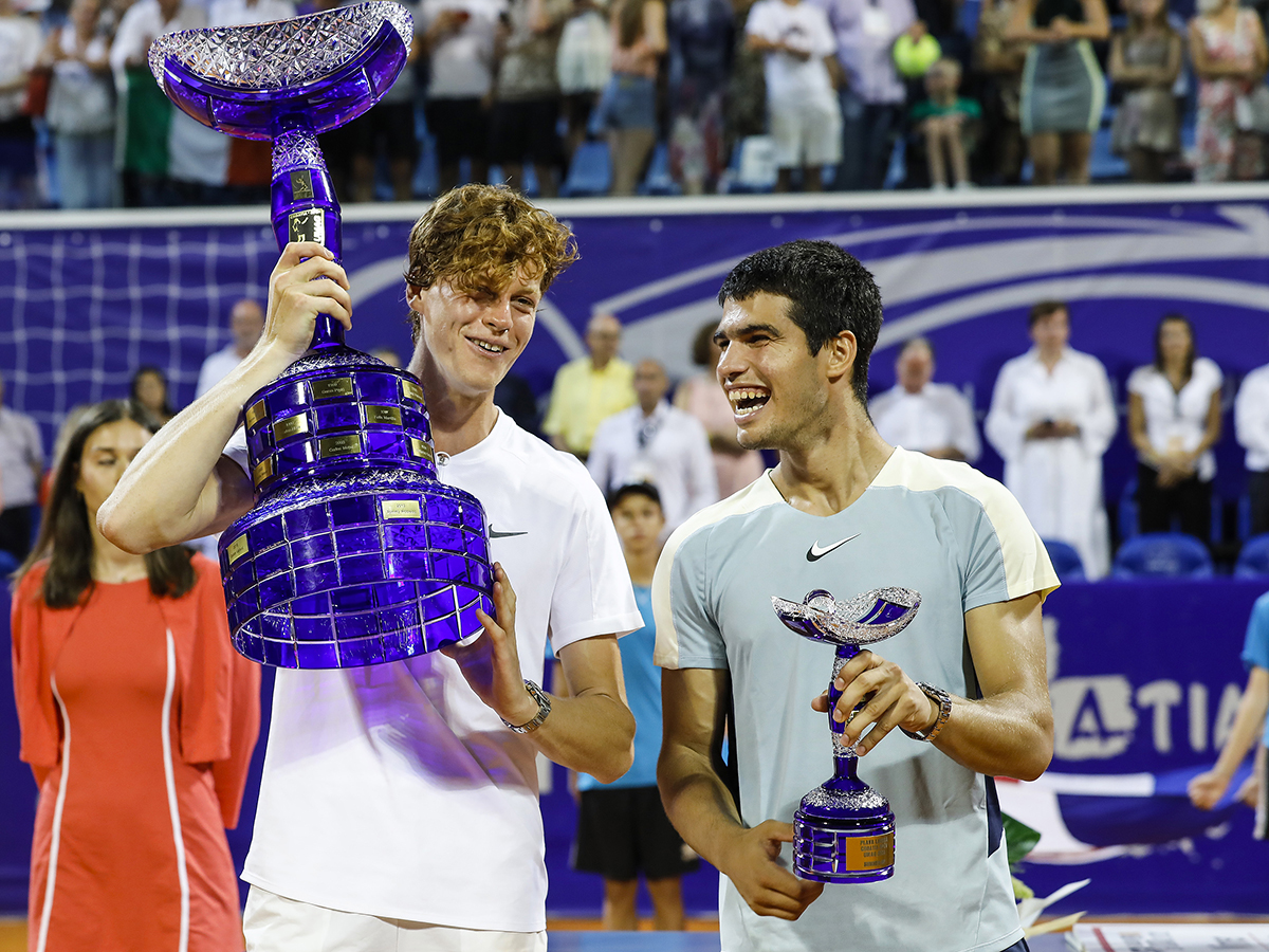 20歳シナー、19歳アルカラスとの若手対決を制し今季初優勝「ようやく