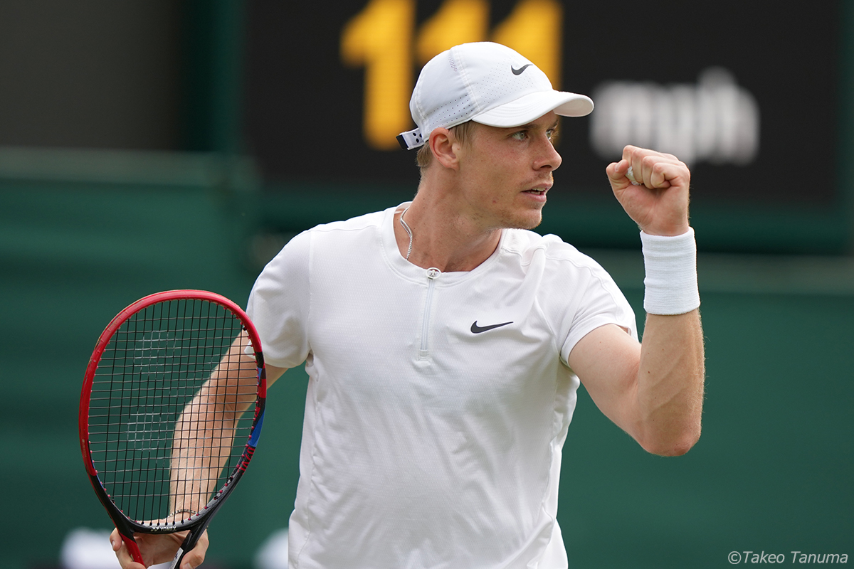 デニス シャポバロフ選手　サイン 次世代のスター候補がチームヨネックスに新加入 ウィンブルドン