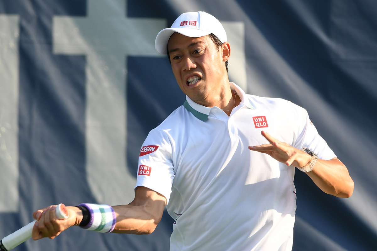 錦織圭、1年9ヵ月ぶりのツアー大会初戦で世界63位と対戦。日本