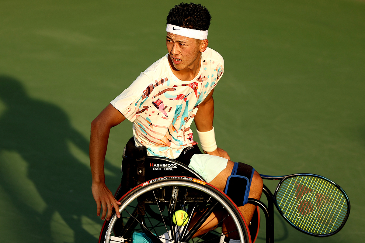 車いすテニス・小田凱人の飛躍に近道なし! 熊田浩也コーチ「基本練習