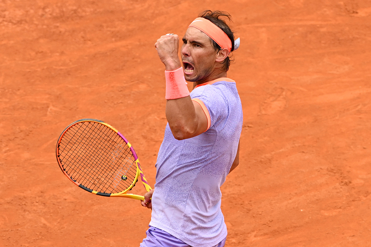 ナダル、約3時間の激闘を制して2回戦進出。動き改善へ「リスクを冒す