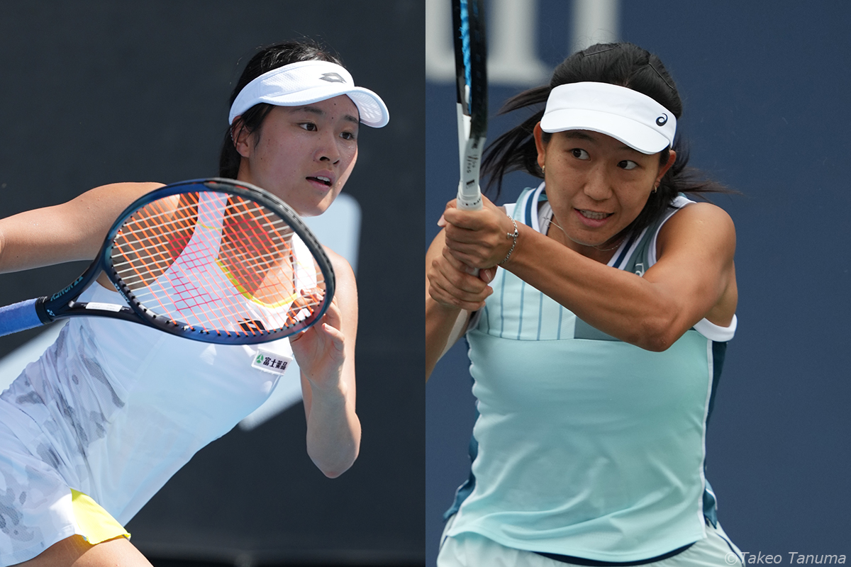 トップ100入りを果たした内島萌夏、グランドスラム初挑戦の17歳 齋藤咲