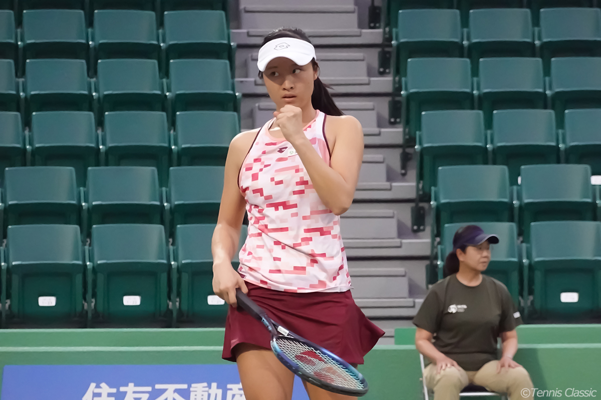 18歳の齋藤咲良、2試合連続でトップ100を撃破し8強入り「強い気持ちで