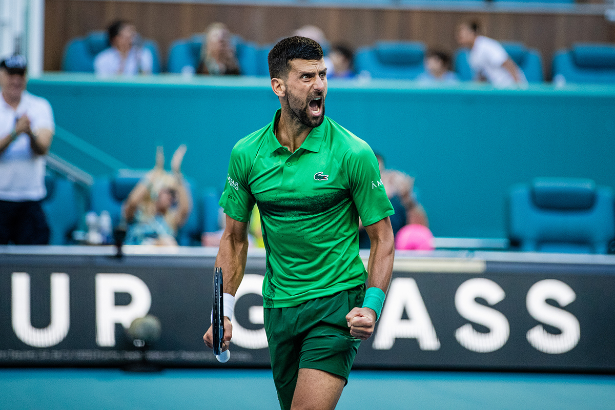 ジョコビッチにまた新たな記録。フェデラーを抜く史上最年長での