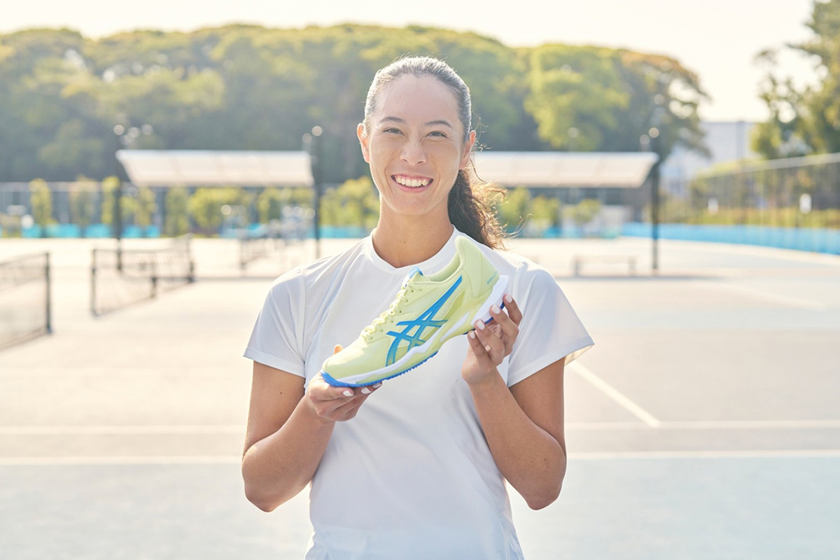 アシックスが柴原瑛菜とアドバイザリースタッフ契約を締結