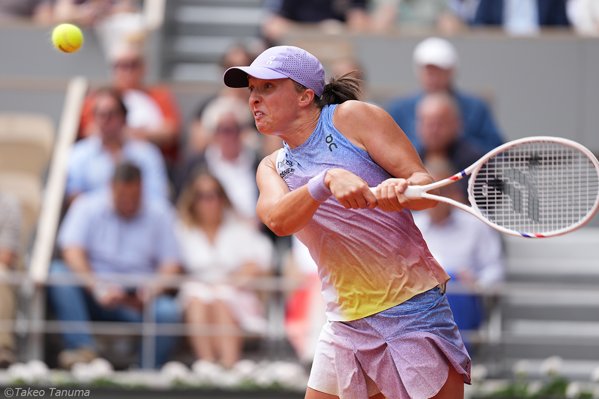 シフィオンテク、全仏OP4連覇にあと2勝！準決勝で世界1位サバレンカと激突