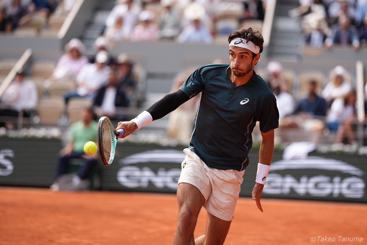 ムゼッティ、全仏OPで初のベスト4！世界16位ティアフォーを破り準決勝へ