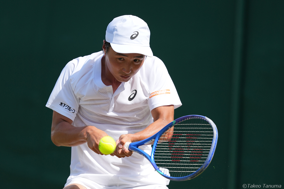 望月慎太郎、坂本怜、清水悠太がフルセットの熱戦を制す。ダニエル太郎