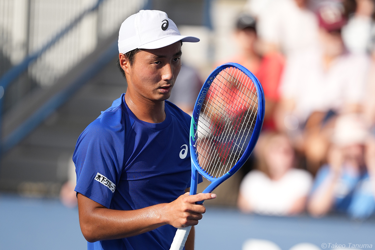 望月慎太郎 ウィンブルドンに続いて全米オープンでも2回戦進出！世界
