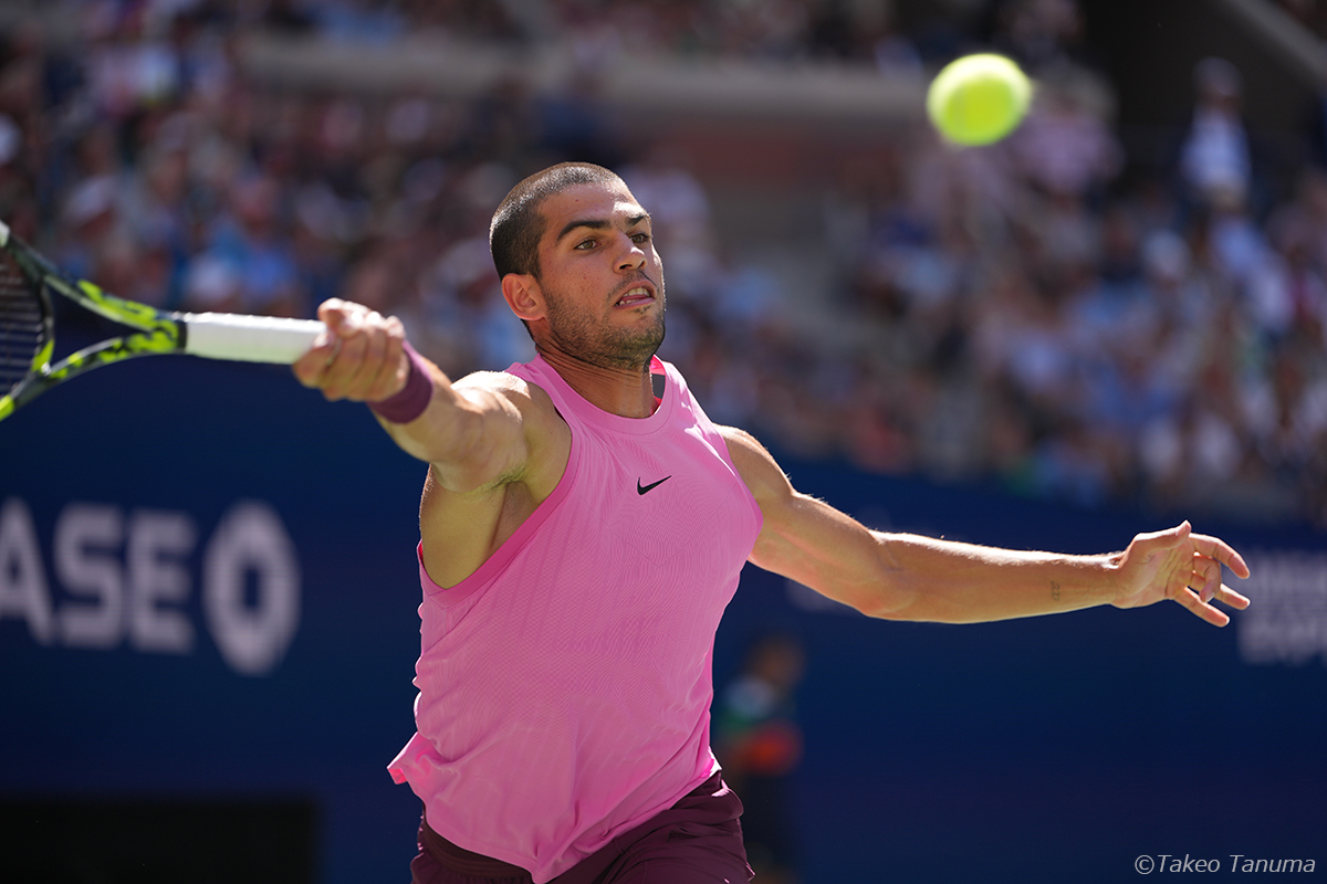 激レア Nike DRI-FIT テニス タンクトップ 全米OPアルカラス着用 去年の全米オープンで、アルカラスとかナイキがスポンサーのテニス選手