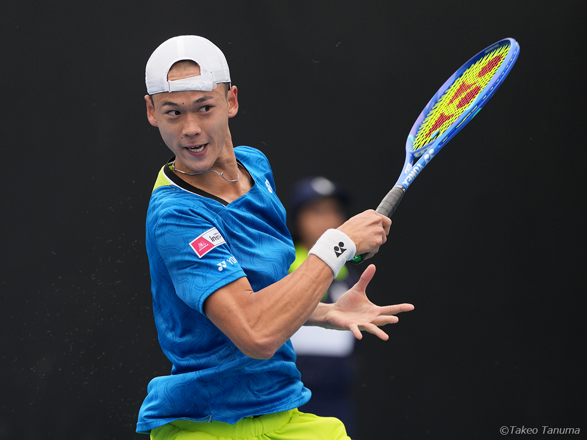 19歳・坂本怜が快勝で予選決勝進出！シード撃破で初めてのグランド