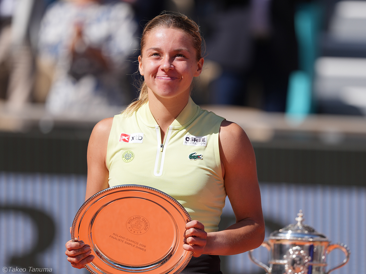 自分の努力に胸を張りたい」全仏準優勝のフワリンスカ、世界21位へ急