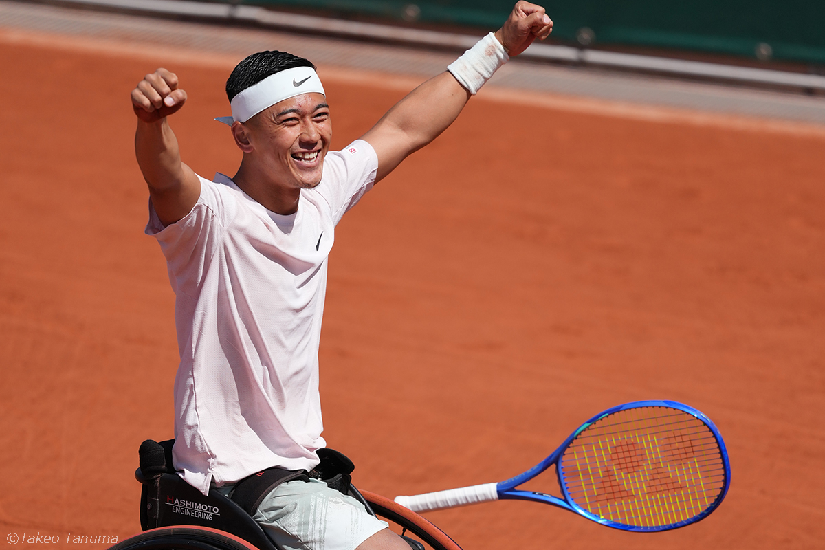 全米オープンテニス ゴードンリード 国枝慎吾 直筆サイン入り テニス太郎 小田凱人が全仏4連覇「ここでは負けられない」！国枝慎吾に並ぶ快挙で