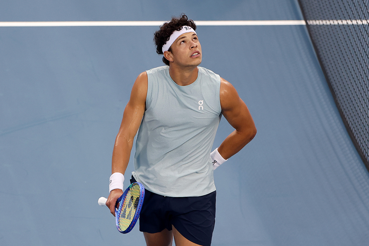 世界6位シェルトンが初戦敗退 予選勝者ファリアにストレート負け