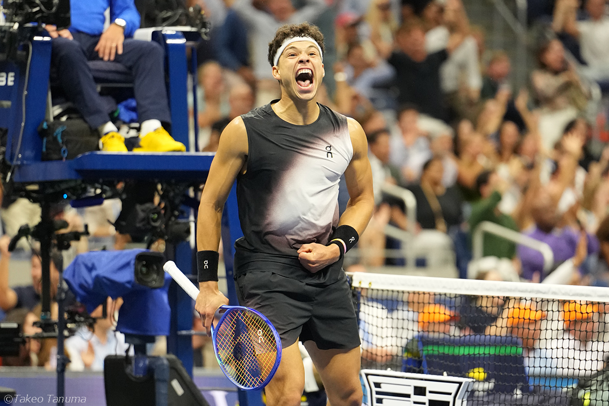 全米オープン】シェルトンが前年覇者アルカラス破り3年ぶり4強