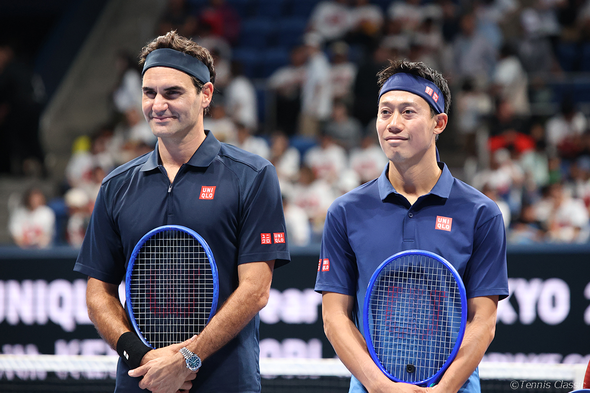 フェデラーが錦織圭の引退祝福「対戦は常に大きな挑戦だった」｜テニス