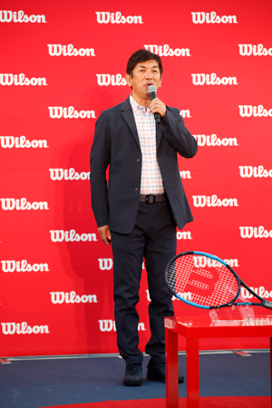 錦織圭選手×ウイルソン記者会見開催! 本人が語る、新たな武器 「ULTRA